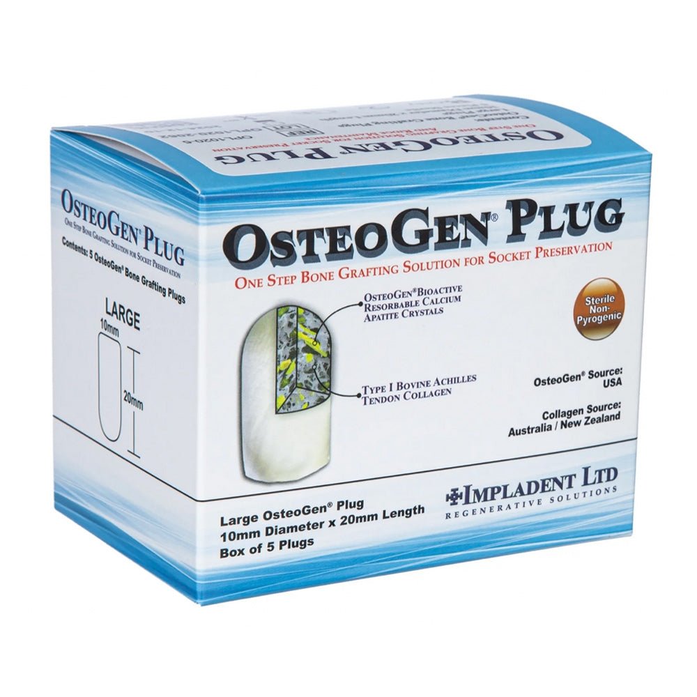 Osteogen Plugs Bone Graft Impladent Buy 5 Get 1 Free - Impladent - GoldenDent (view 5)